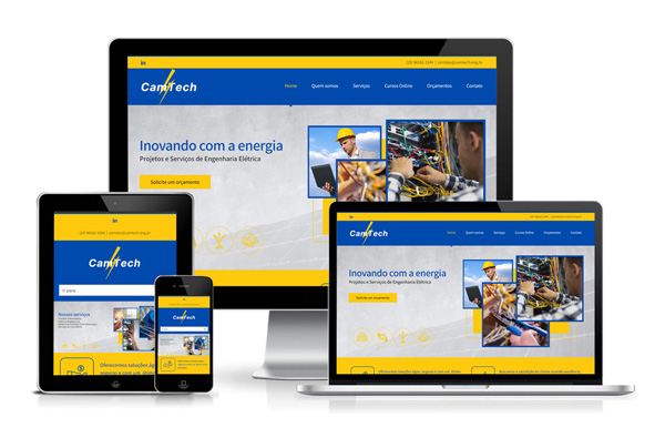 Criação de sites em Campinas - CamTech